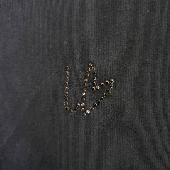 Womens Lane Bryant Black Activewear Hoodie & Pants Set Cotton Stretch 14/16 - Picture 2 of 14